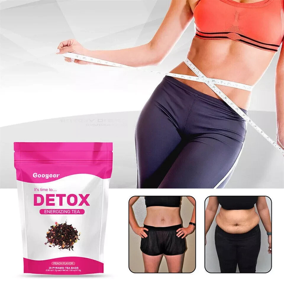 28X Detox Tee Gewichtsverlust Tee Abnehmen Diät Teebeutel Fettverbrennung