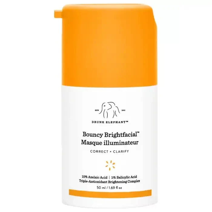 Drunk Elephant Bouncy Brightfacial by Drunk Elephant, 1.69oz Face Mask