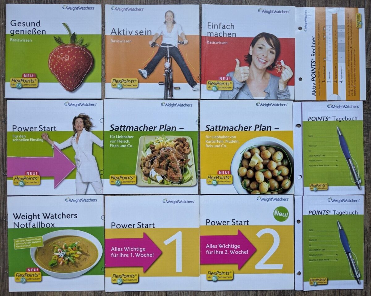 Weight Watchers Bücher Starterset FlexPoints